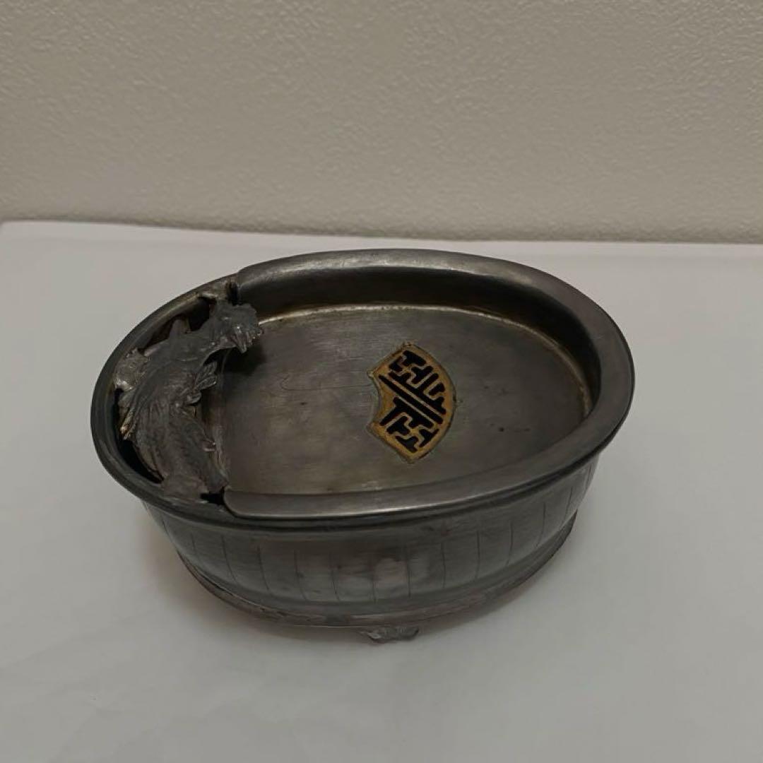 時代物 唐物 在銘 古錫 建水 煎茶道具 旧家蔵出