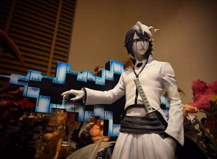 BLEACH 黒衣少年図 ウルキオラ1/4ガレージキット ガレキ スタチュー③①