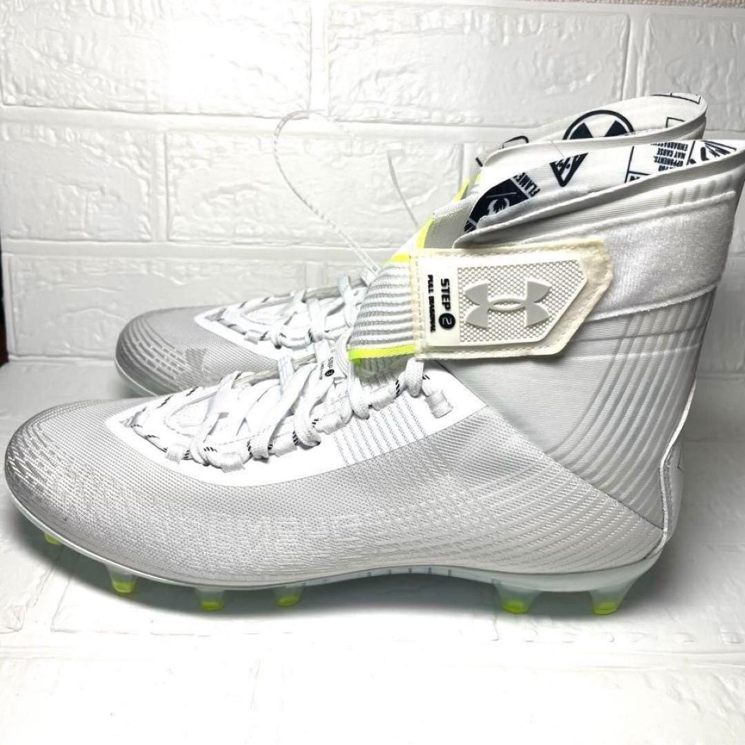 アンダーアーマー スパイク 29.5cm アメフト スパイク ハイカット