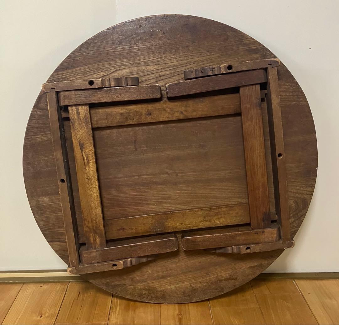 【昭和レトロ】昭和初期の折り畳み式ヴィンテージちゃぶ台