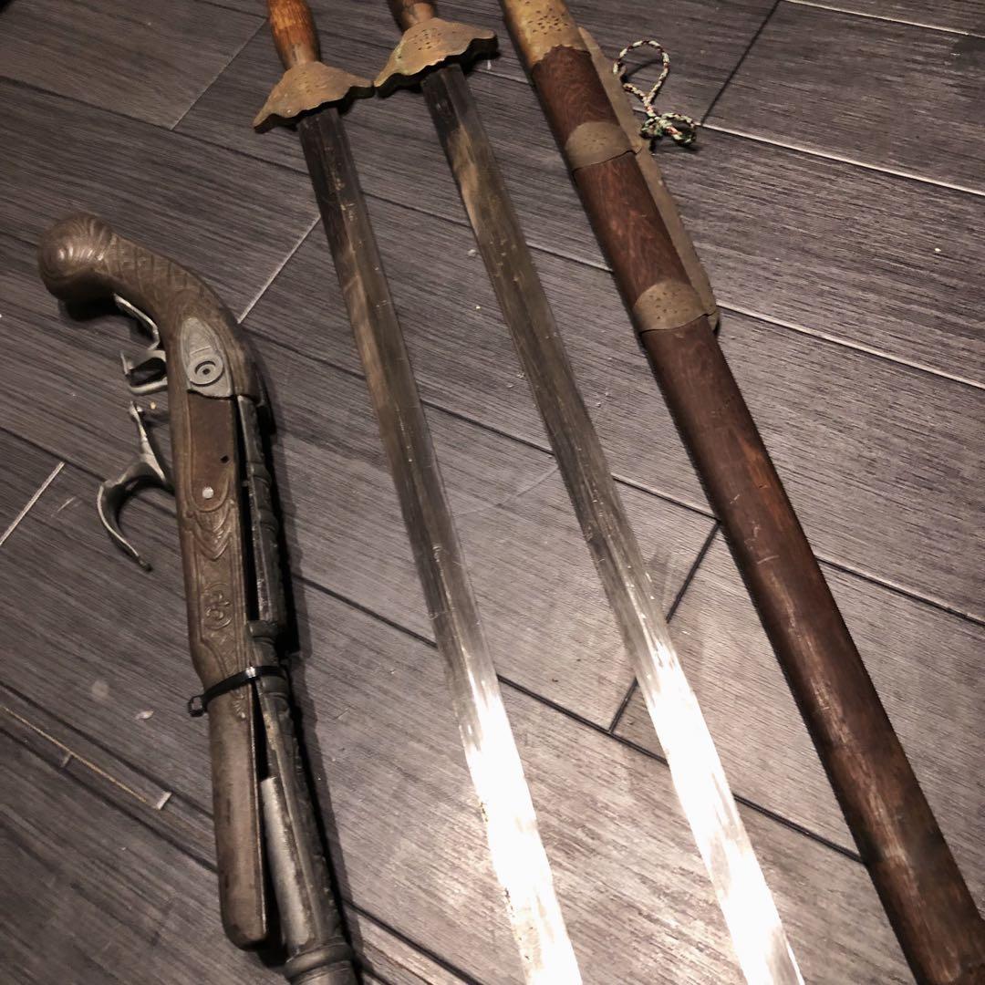 レプリカ 双剣 西洋剣　2本ヴィンテージ アンティーク