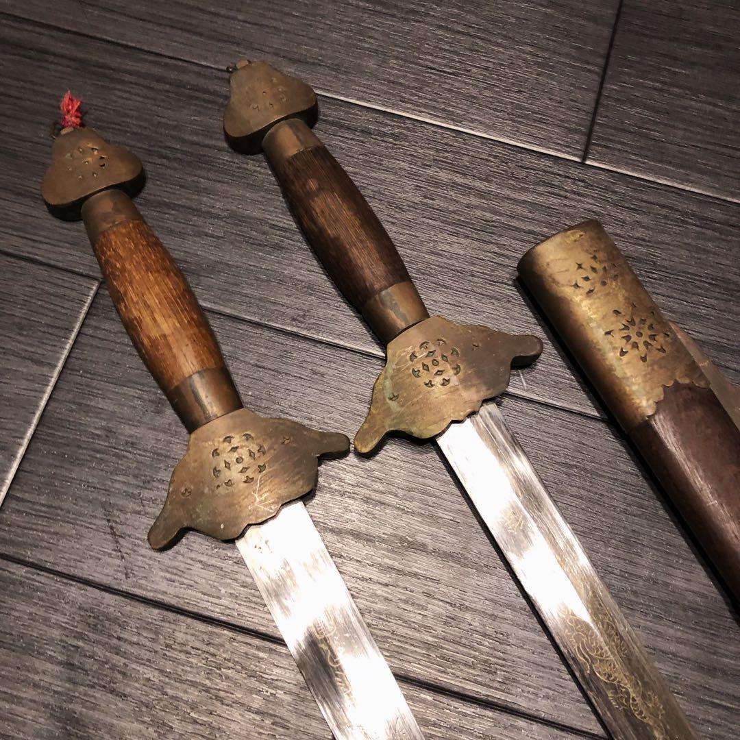 レプリカ 双剣 西洋剣　2本ヴィンテージ アンティーク