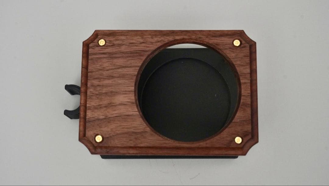 ウォールナット×真鍮 ドリンクホルダー（スノーピークFDチェア専用）