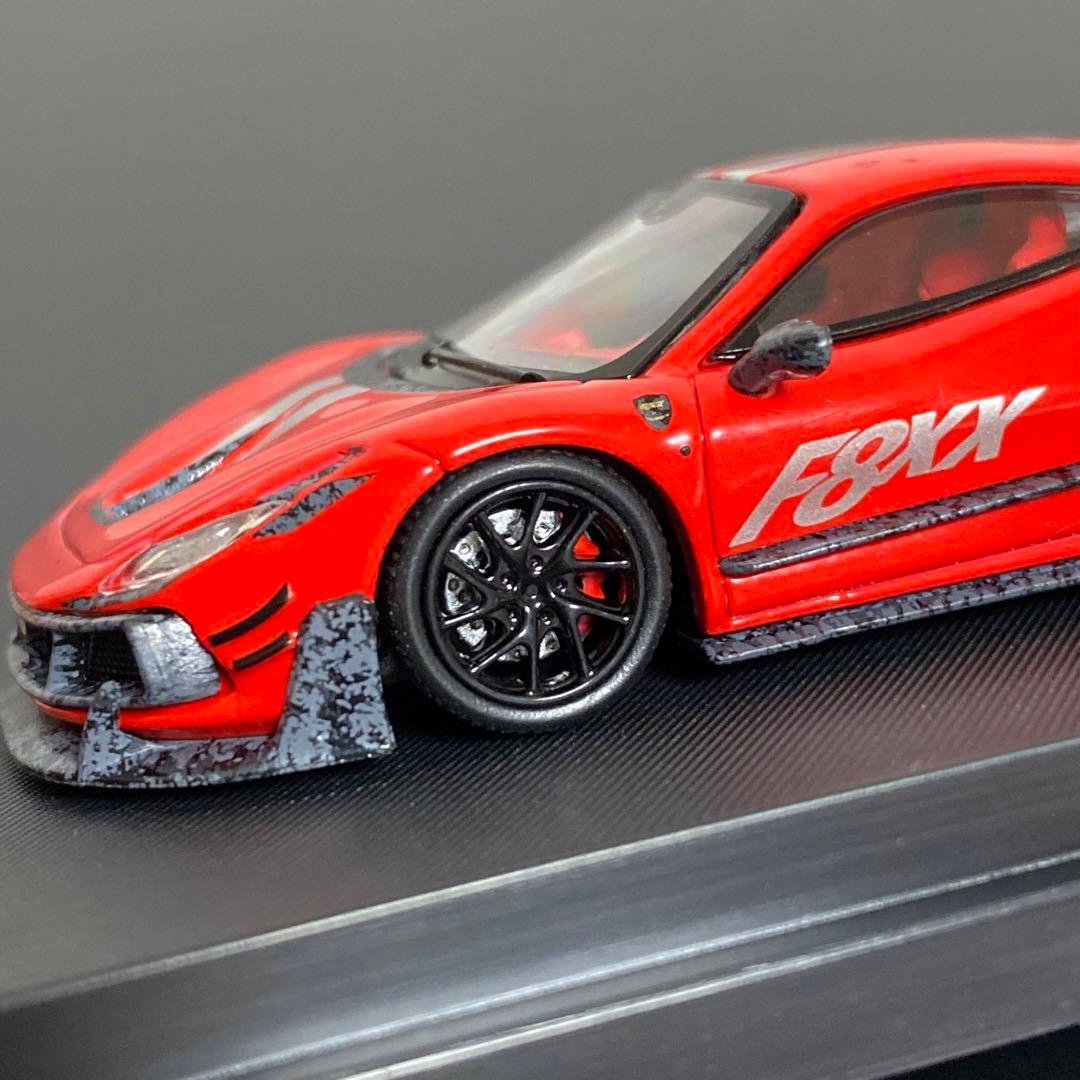 フェラーリ　F8XX 1/64シリアルナンバー 入り　ランボルギーニ