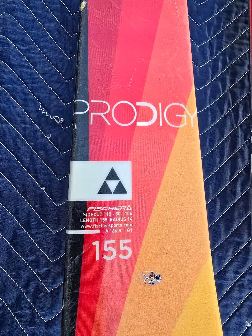 Fischer Prodigy 155cm スキー