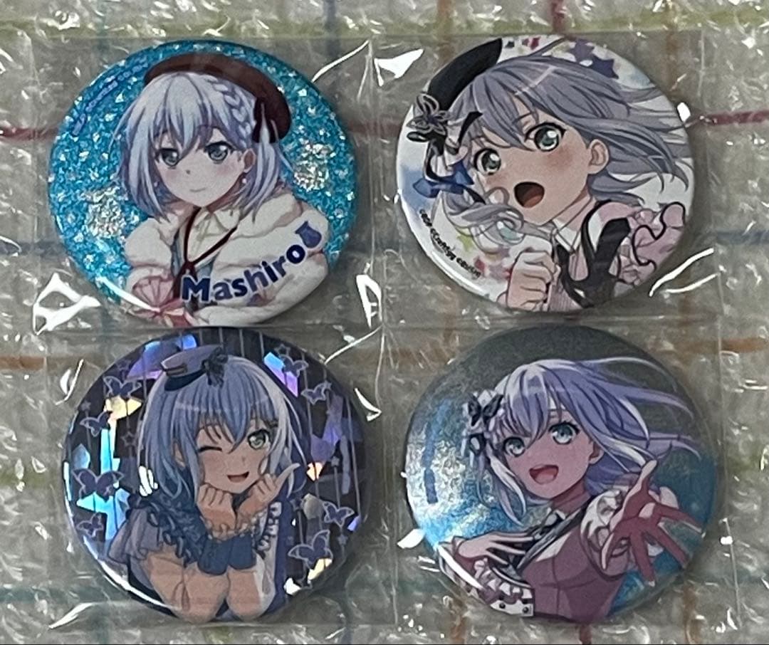 バンドリ アニメイトフェア2021 KV キービジュアル 缶バッジ ましろ