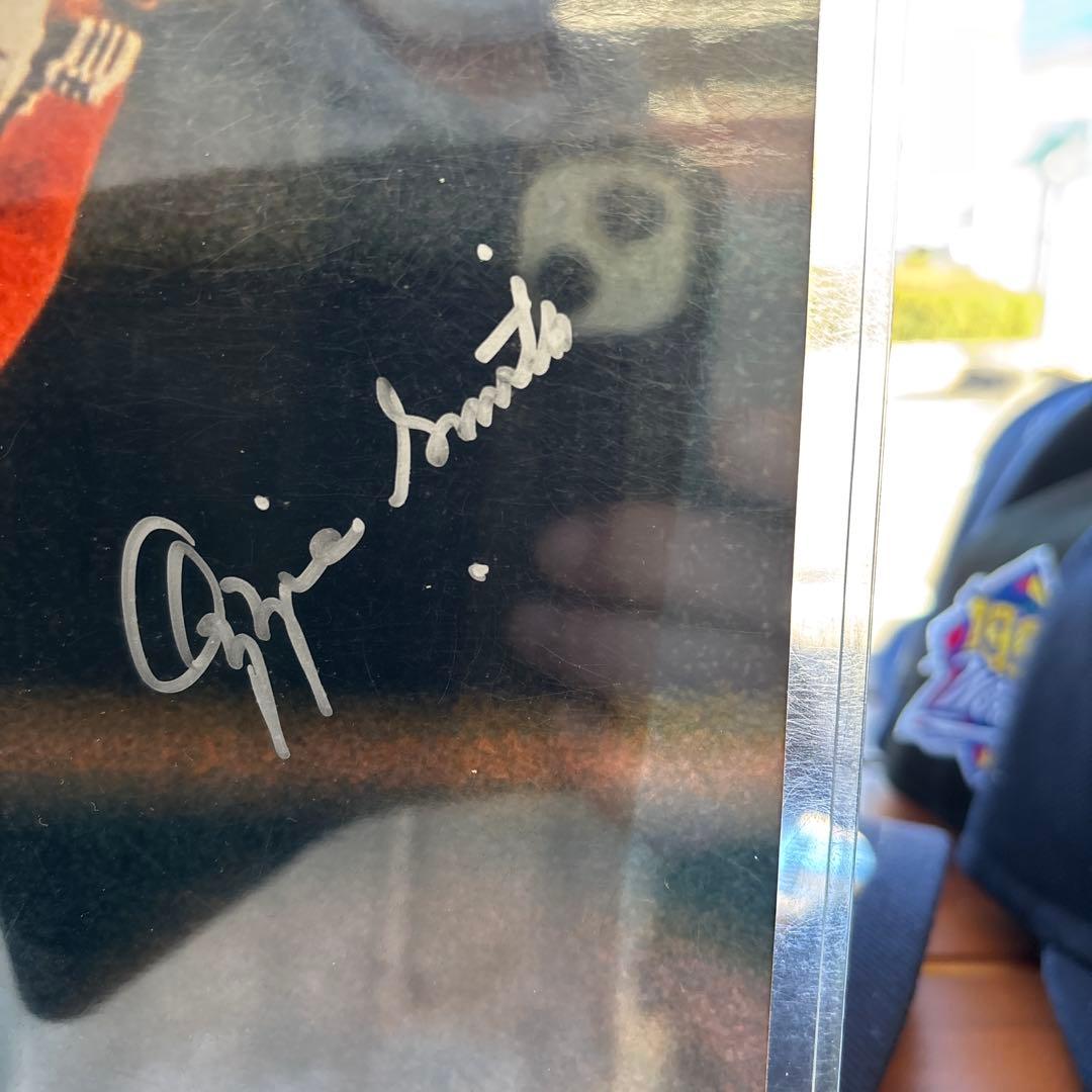 【5月SALE】MLBオジー・スミス選手サイン入り写真