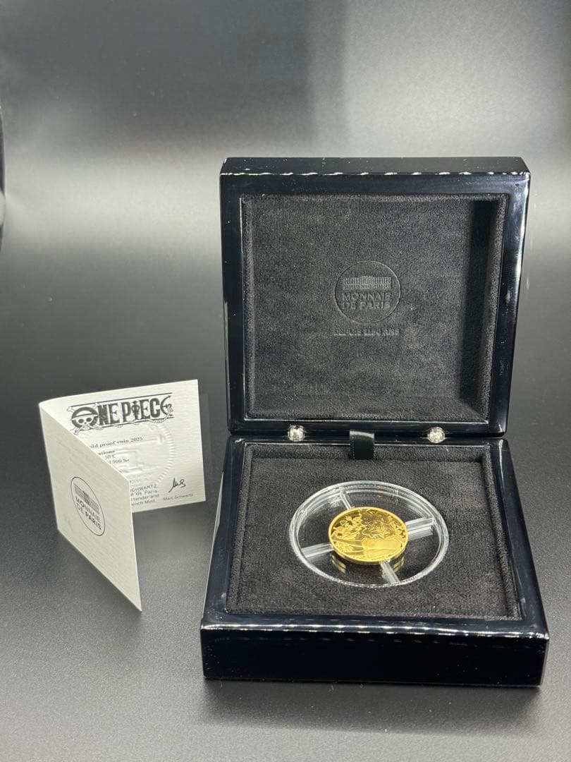 2025 フランスワンピース 50ユーロ プルーフ 1/4オンス 金貨 ルフィ③