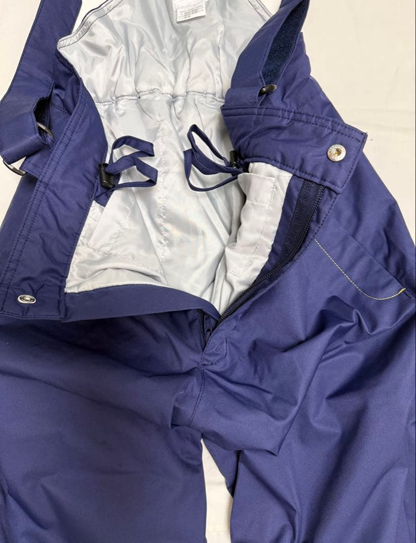 【値下げ】DESCENTE スキーウェア上下イエロー/ネイビー160