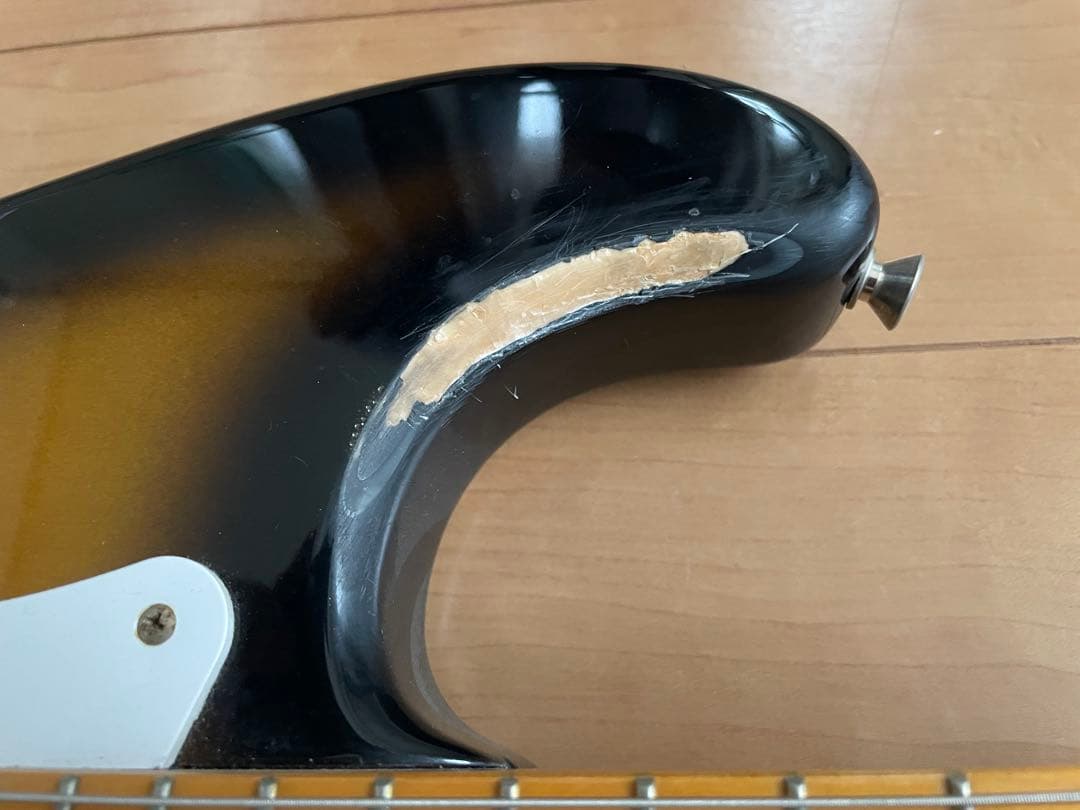 FenderJapanストラトキャスター ジャンク　傷多数　ボリューム接触不良