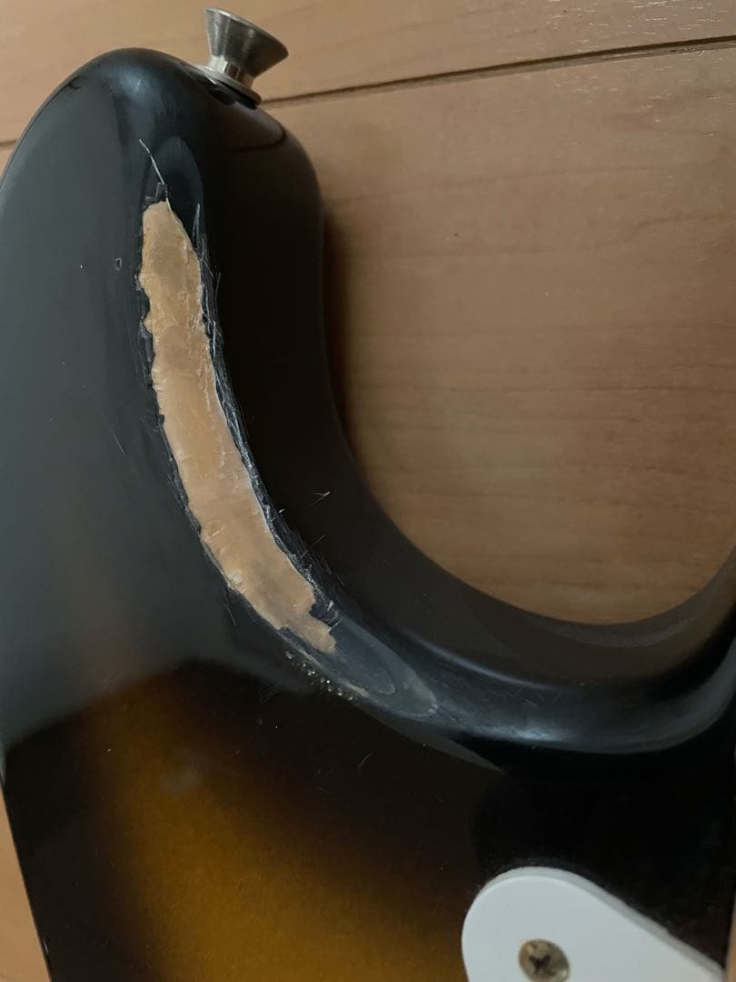 FenderJapanストラトキャスター ジャンク　傷多数　ボリューム接触不良