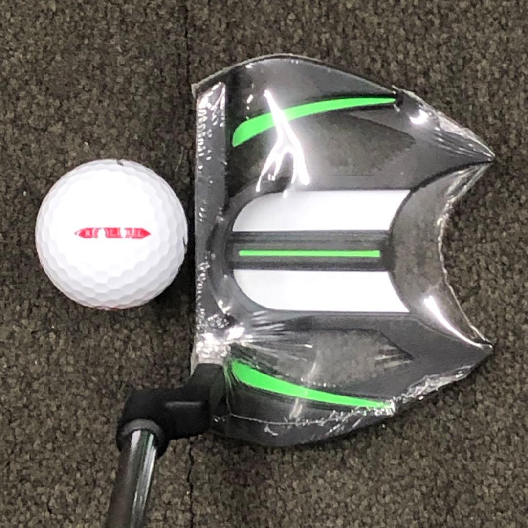 【新品】激安！極太グリップと大型ヘッドで安定感抜群★カッコいいダイナミクスパター