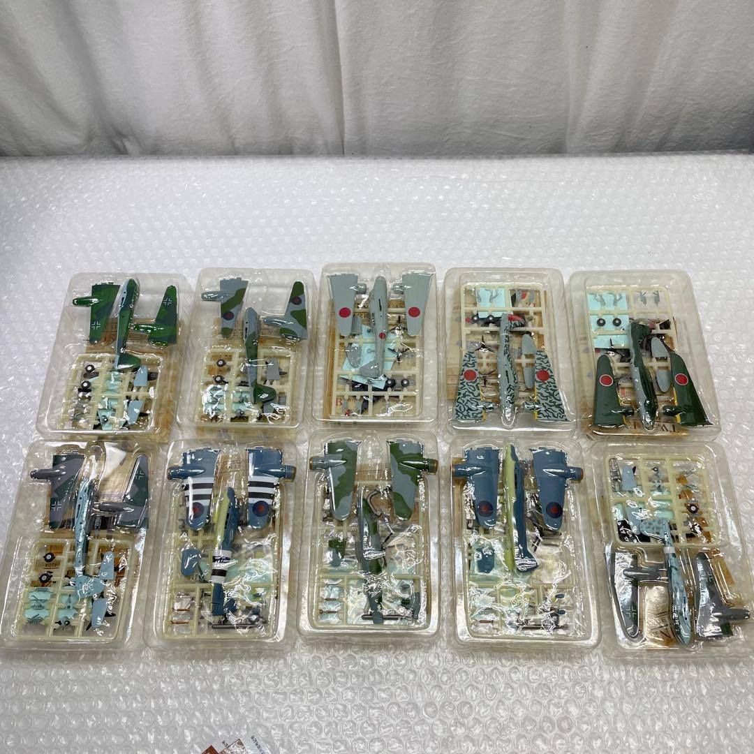 【U50】　10個セット F-toys 双発機コレクション4 模型 プラモデル