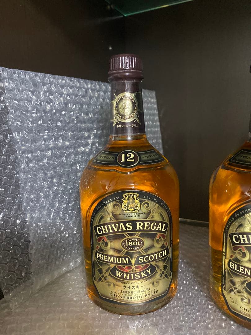 CHIVAS REGAL 12年 ブレンデッドウイスキー 4本セット