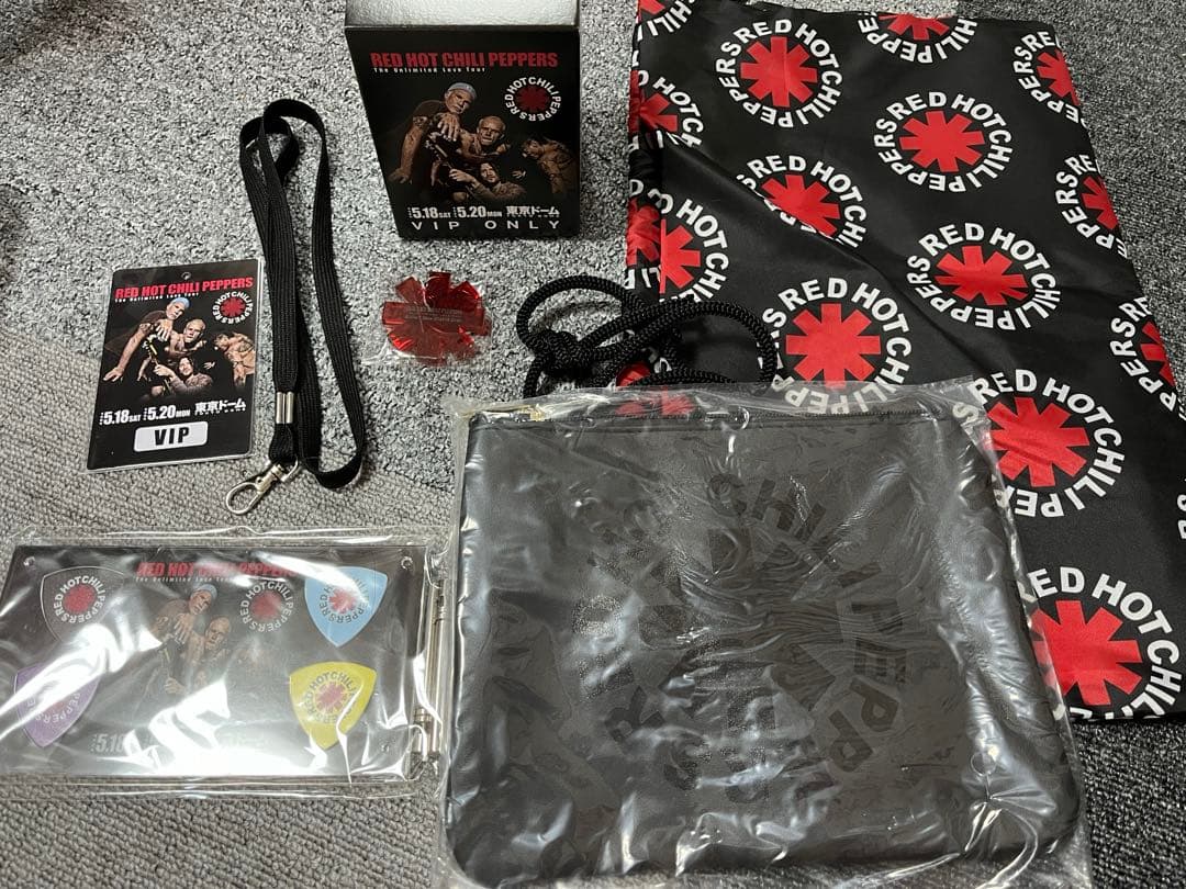 Red Hot Chili Peppers VIP SS グッズ　レッチリ