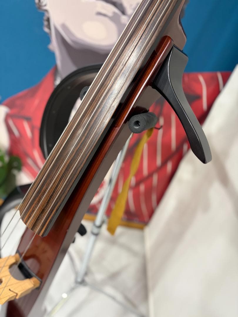 サイレントベース　YAMAHA SLB100 専用ケース+アダプター付+膝当て付