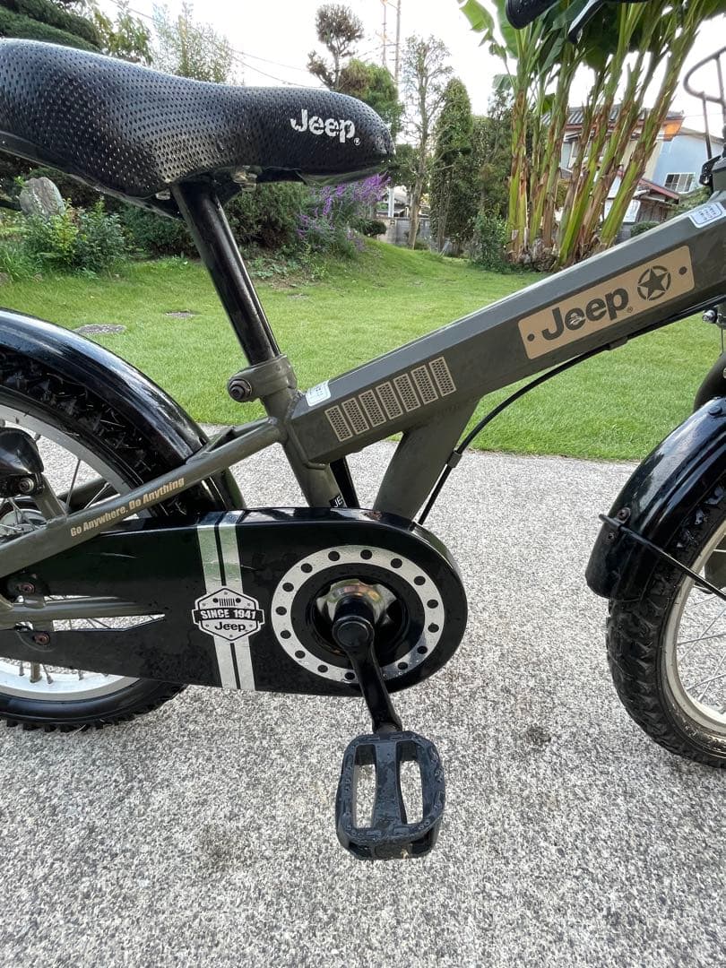 jeep 自転車　キッズ用　子供　16インチ　チャリ　ジープ