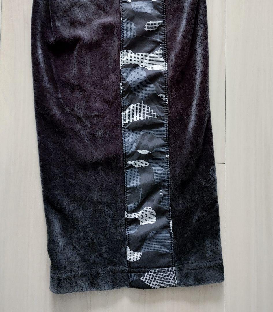 【希少】PUMA ジャージ 上下 セットアップ ベロア素材 迷彩カモ線 ロゴ刺繍