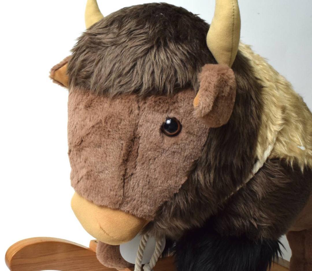 未使用6.4万 イルビゾンテ 特大 バッファロー ドール ぬいぐるみ