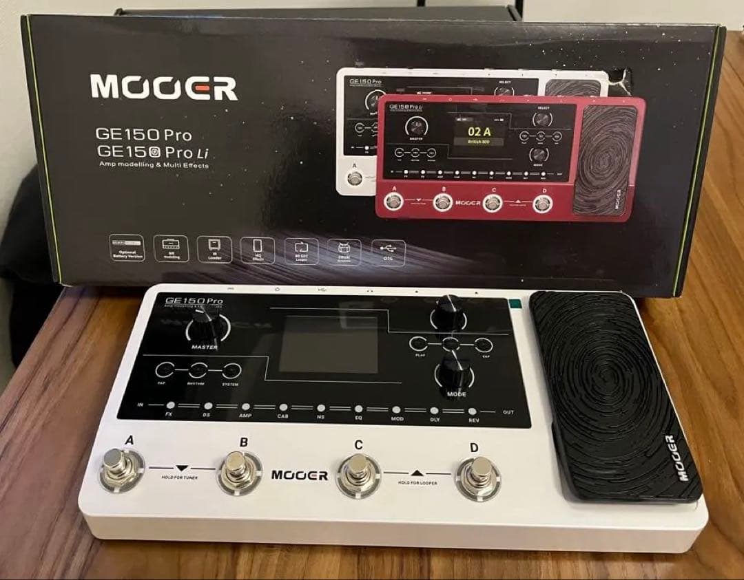 Mooer GE150 Pro マルチエフェクター ギター エフェクター