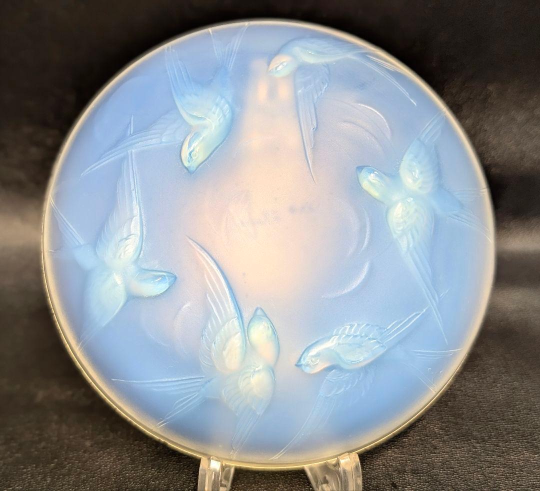 Sabino France サビノ オパルセント ツバメ プレート 直径12㎝