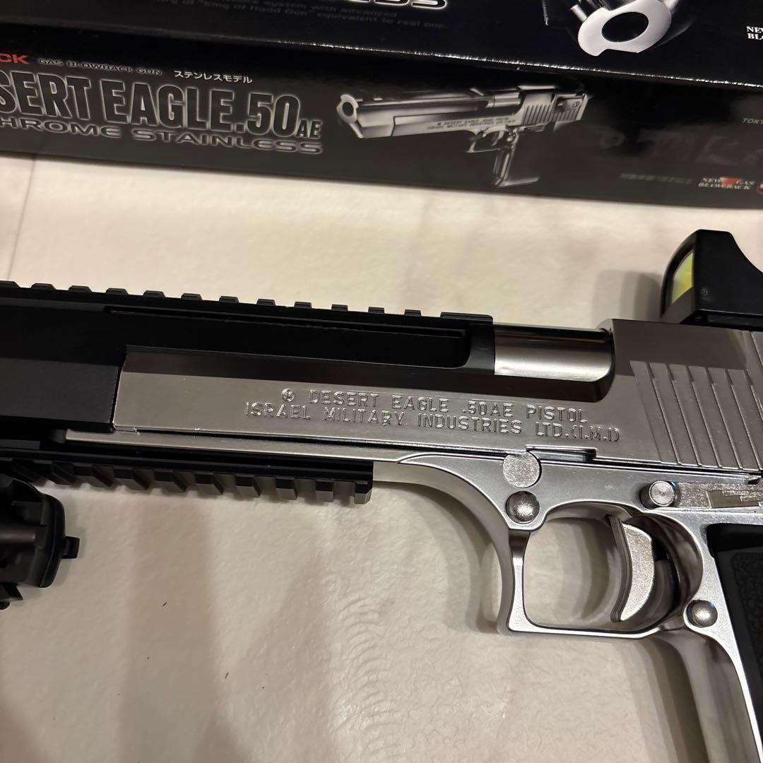 東京マルイデザートイーグル50AE クロームステンレス カスタム済み24時間価格