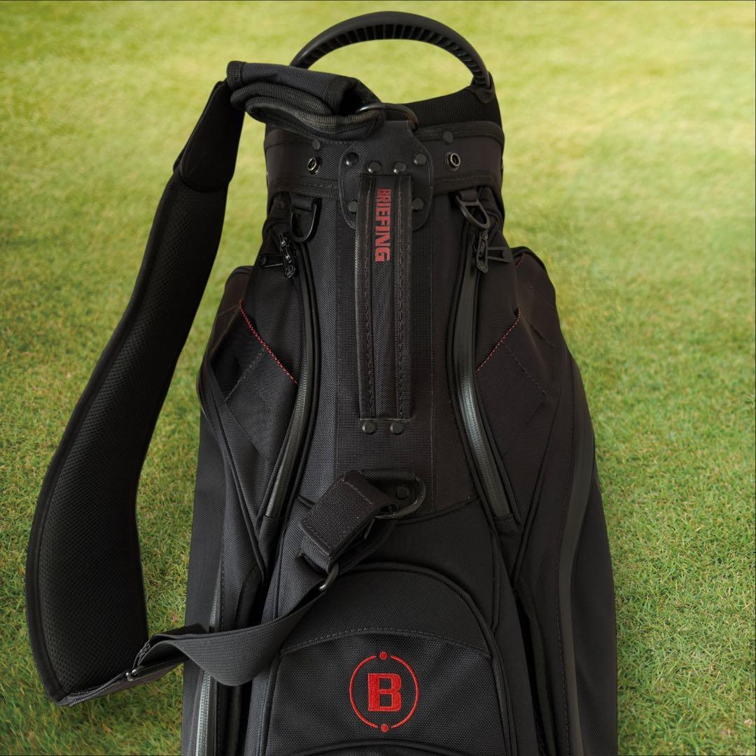 ツアーADコラボ　ブリーフィング CR-10 キャディ バッグ 黒　限定完売品