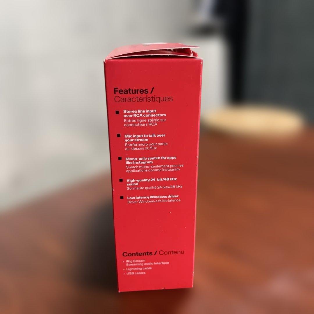 【訳あり】iRigStream