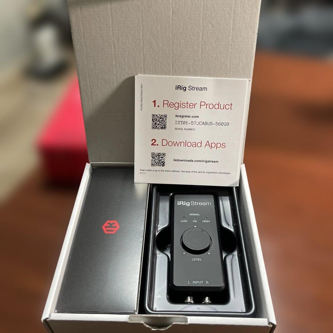 【訳あり】iRigStream