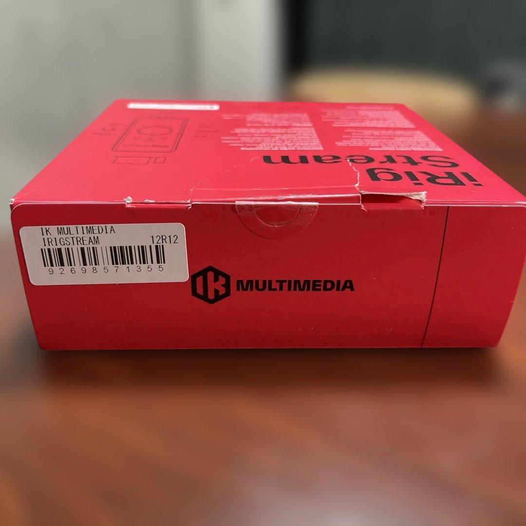 【訳あり】iRigStream