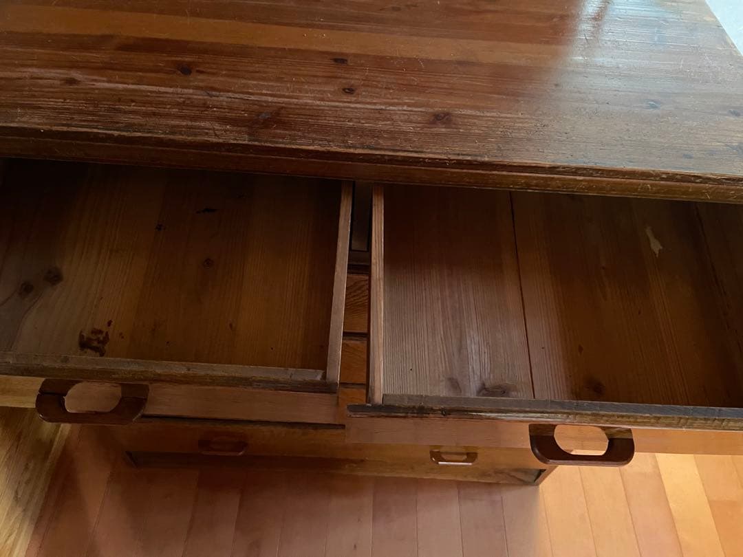 早い者勝ち！昭和タンス　5段　洋タンス　整理タンス　昭和レトロ　ヴィンテージ　桐