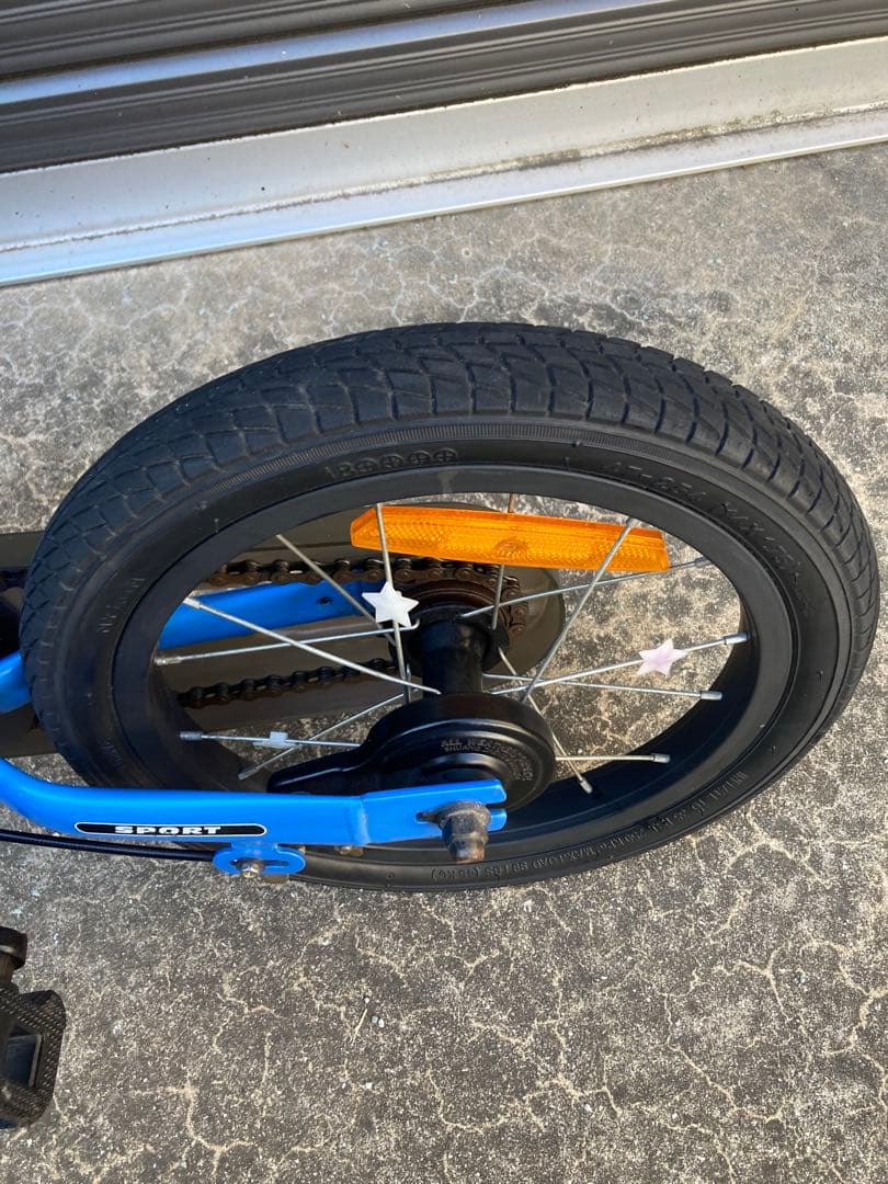 送料込み　STRIDER 14インチ キッズバイク 青　ストライダー14X 水色