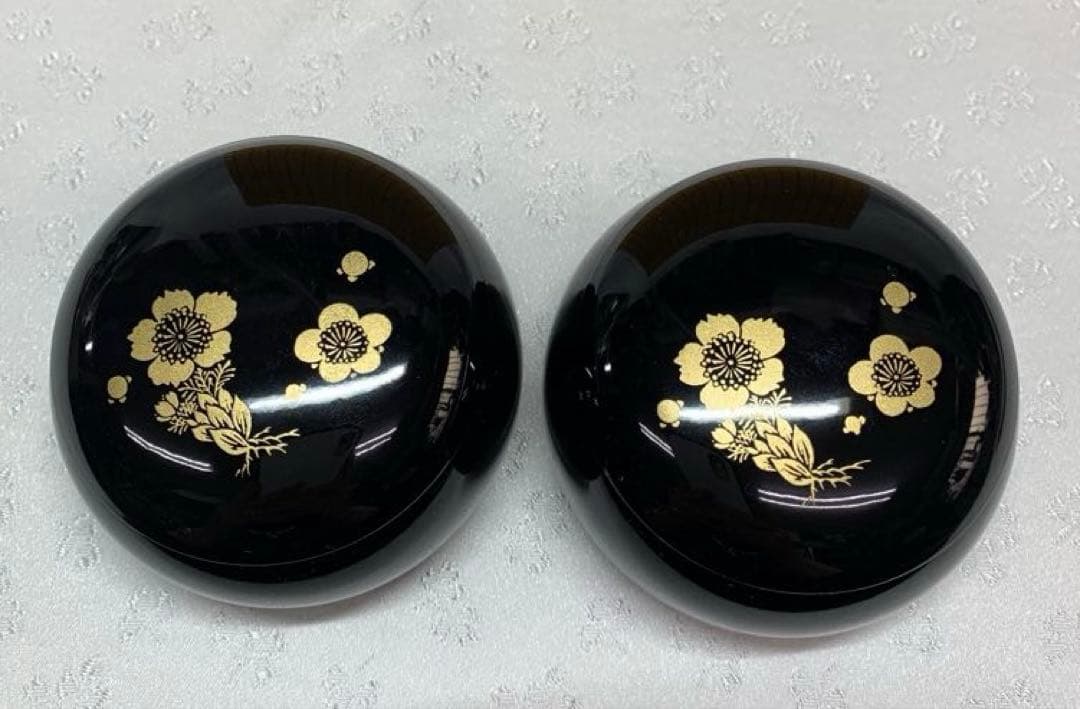 漆芸碁盤　ミニサイズ　柳山作　美品