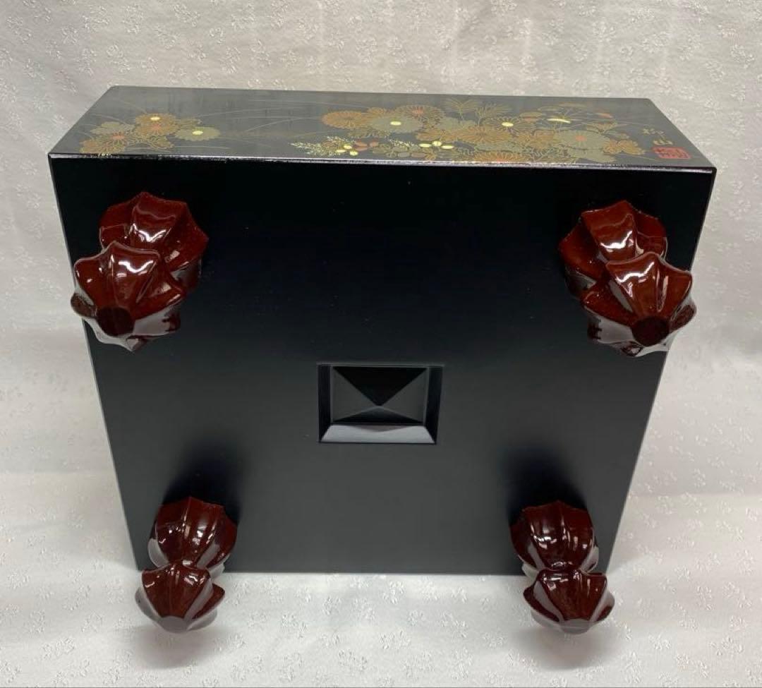 漆芸碁盤　ミニサイズ　柳山作　美品