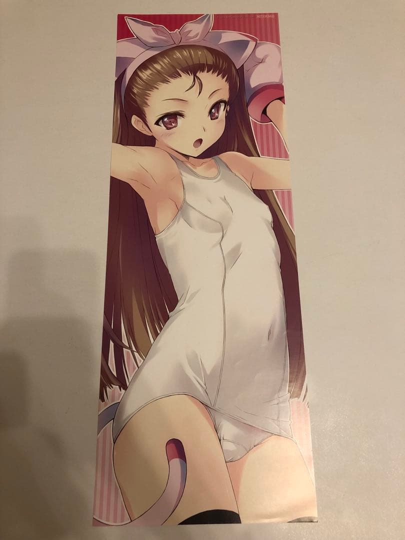 【非売品】アイドルマスター 水瀬伊織 猫耳 深崎暮人 黒谷忍 ロング ポスター