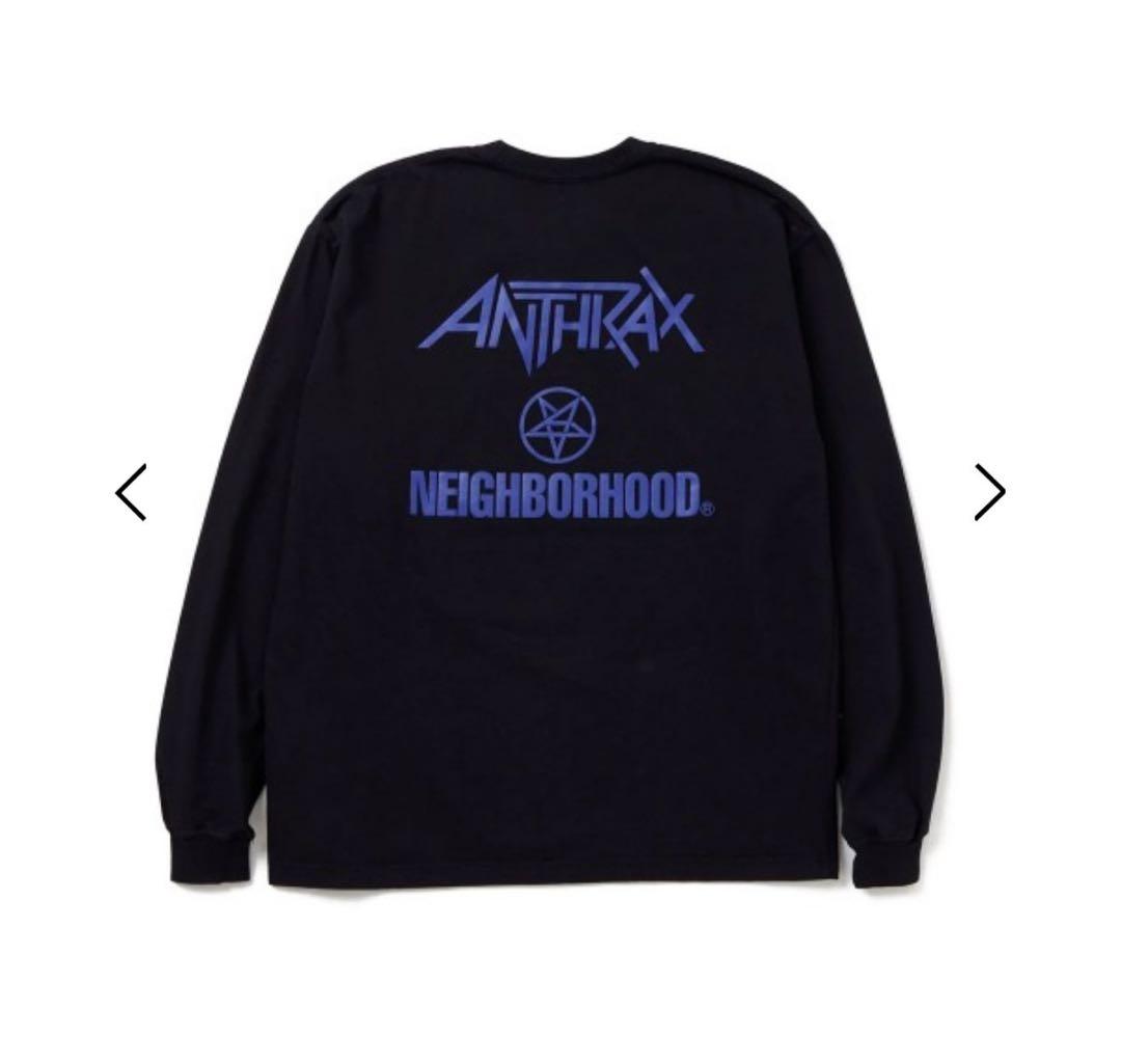 ネイバーフッドANTHRAX STATE OF EUPHORIA ロングスリーブ