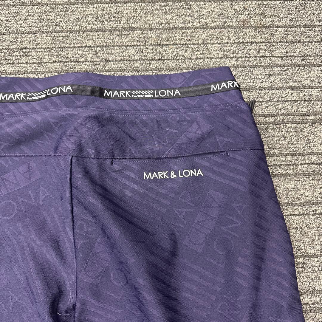 マークアンドロナ　パンツ　紫　訳あり