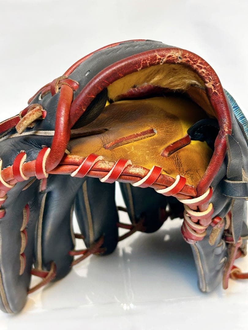 ★超希少‼︎★ミズノプロ オーダー品 ダイバーシティブルー 軟式 ピッチャー用