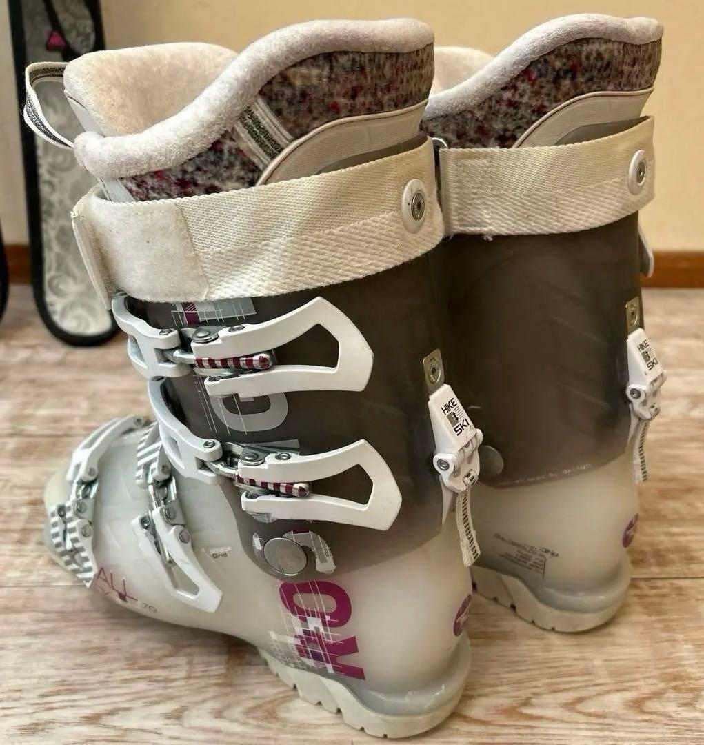 ◾️カービングスキーセット　板149㎝　ブーツ24.5㎝　女性用　レディース用