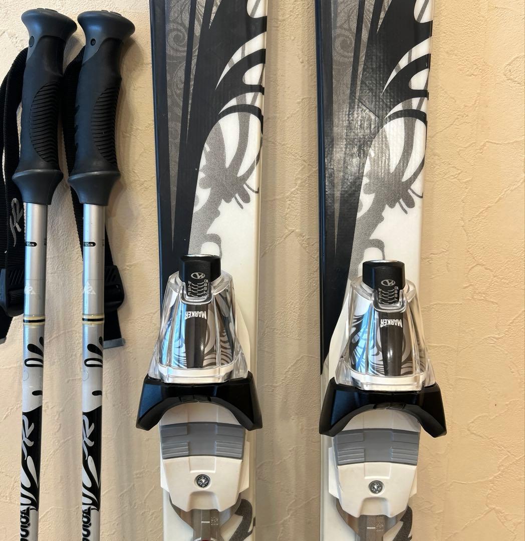 ◾️カービングスキーセット　板149㎝　ブーツ24.5㎝　女性用　レディース用