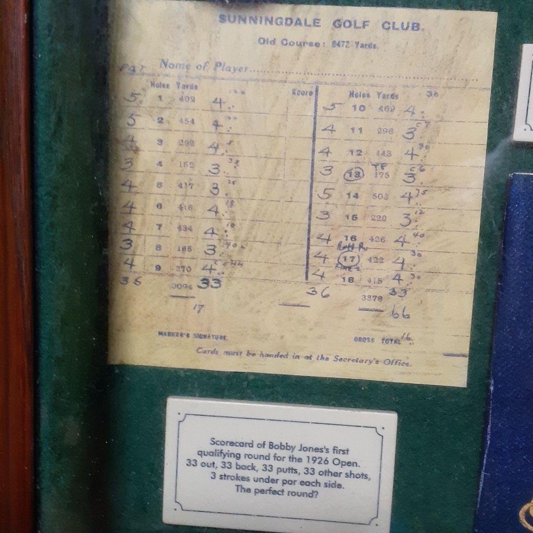 超珍品　コカ・コーラ　BOBBY JONES 記念飾り額