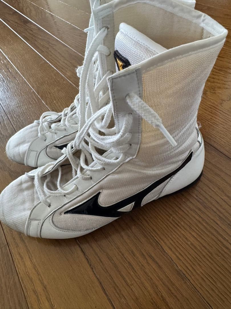 Mizuno ボクシングシューズ フィニッシャー　ホワイト/ブラック