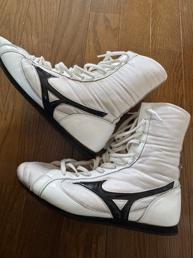 Mizuno ボクシングシューズ フィニッシャー　ホワイト/ブラック