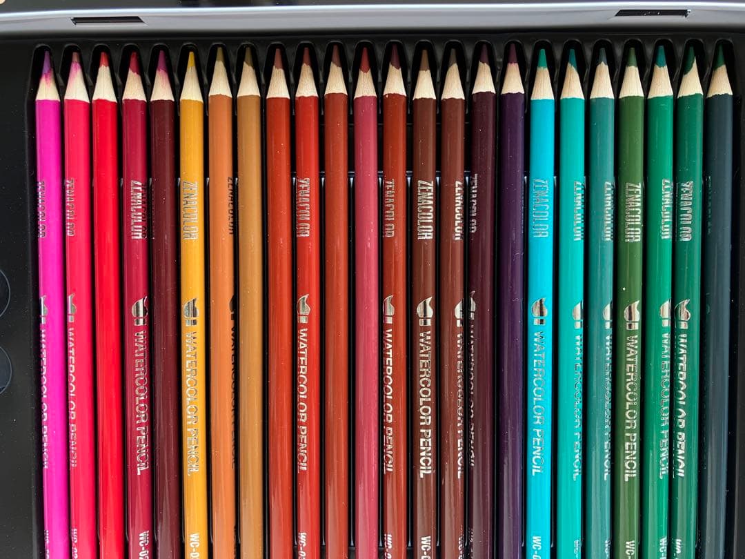 新品未使用 ZENACOLOR 色鉛筆 72色(生産終了)