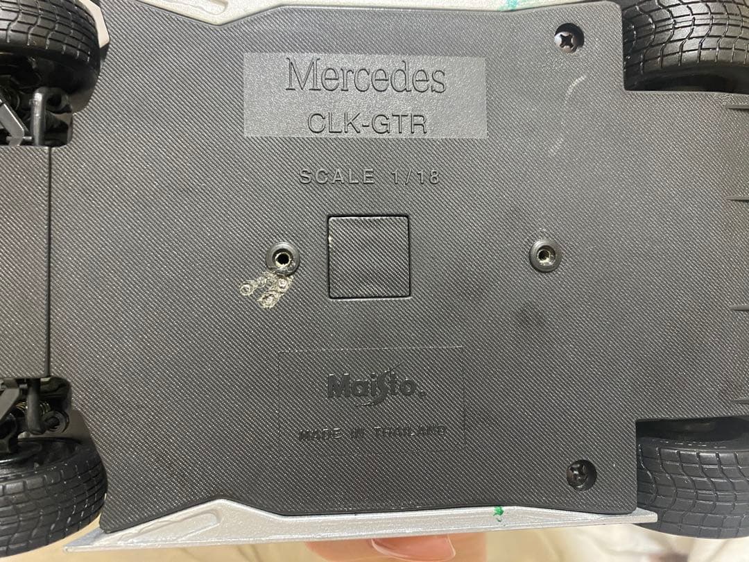 ミニカー Maisto Mercedes CLK-GTR 1/18