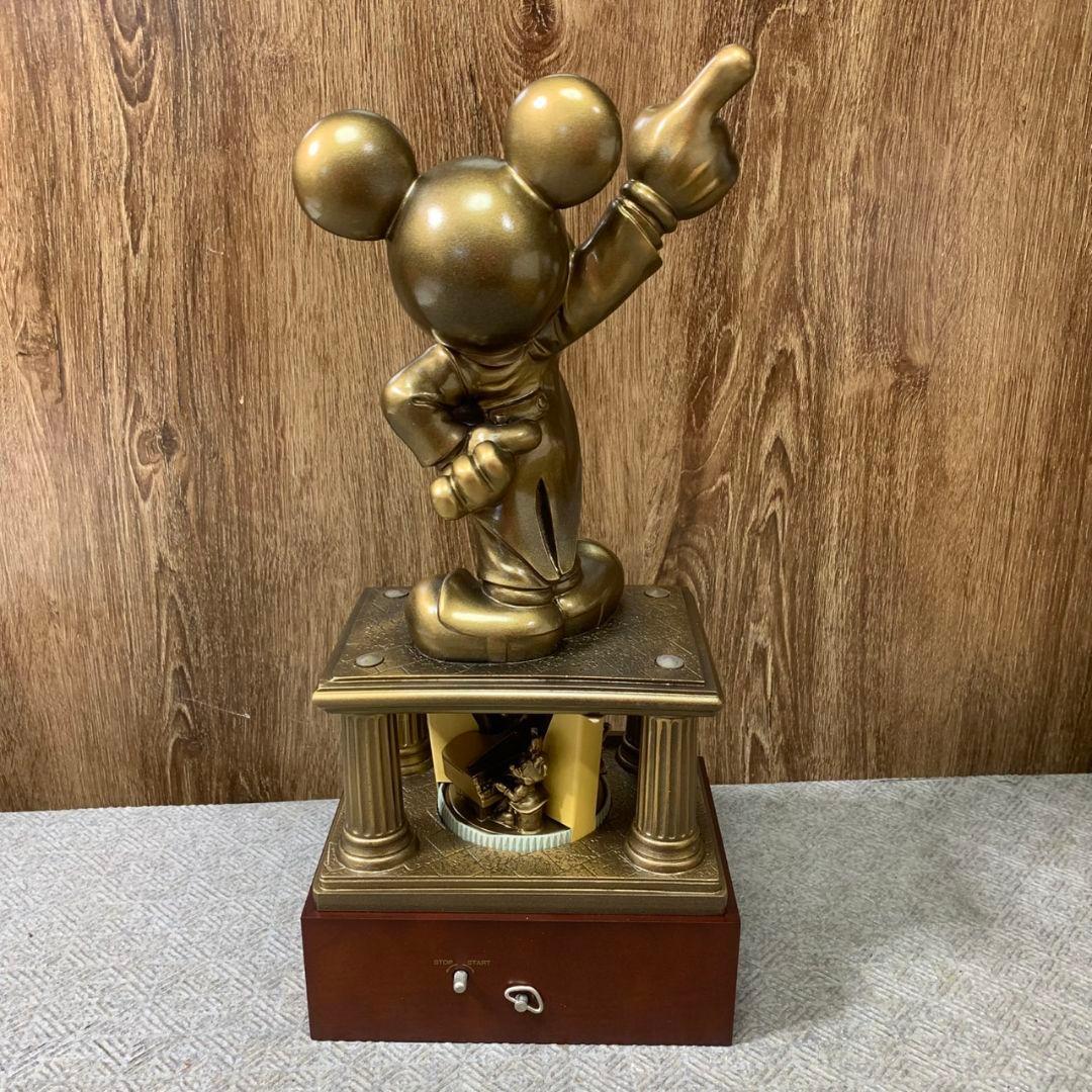 J578 オルゴール ミッキーコンサート 【未使用】ディズニー ノベルティ