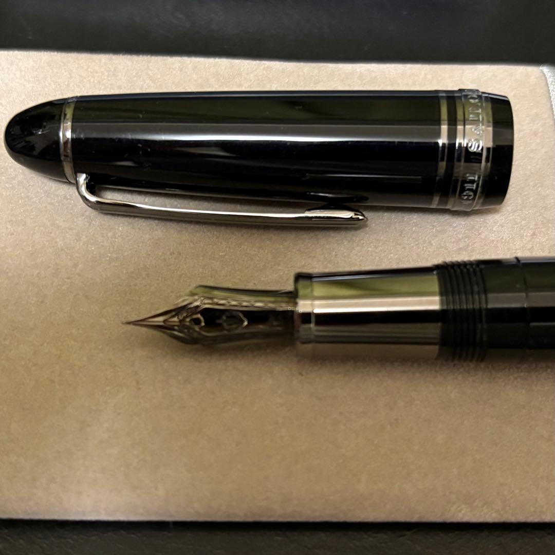 セーラー万年筆 万年筆 プロフィット ブラックラスター 極細　EF