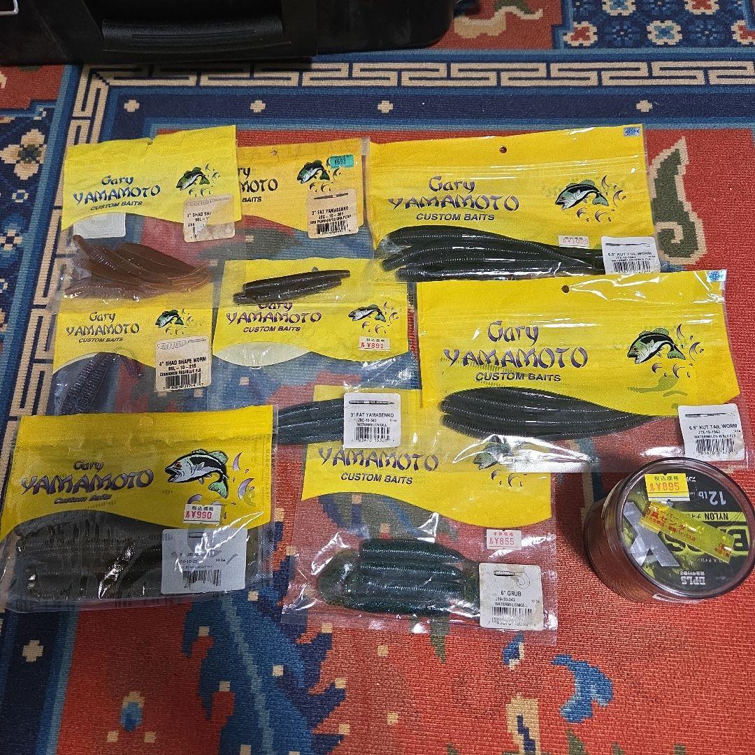 バス釣り引退セット ルアー、ワーム、仕掛け