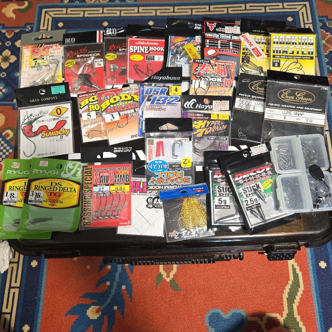 バス釣り引退セット ルアー、ワーム、仕掛け