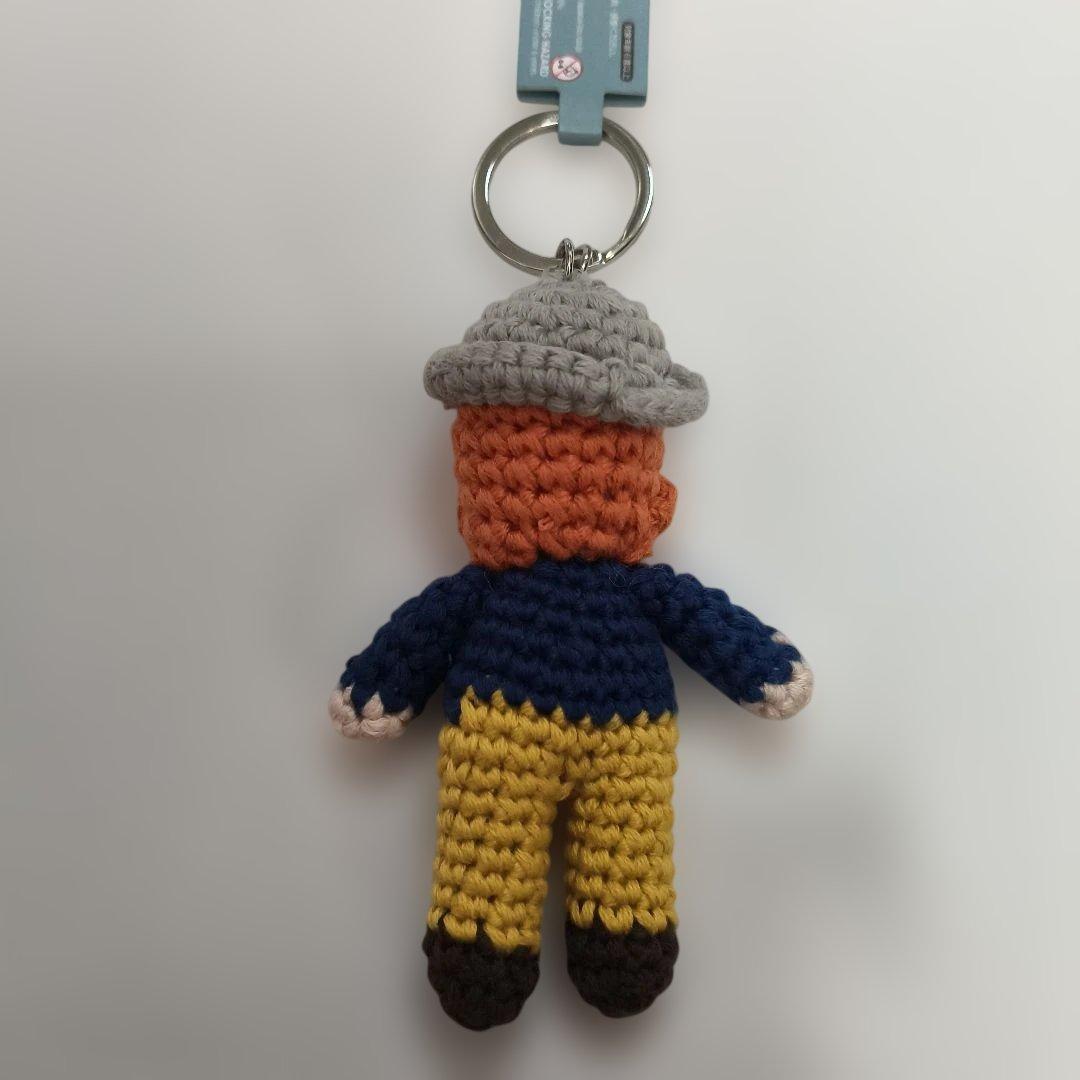 ゴッホ展　ゴッホ　編みぐるみ　東京美術館　キーホルダー　2人セット　あみぐるみ